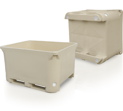 Isolierte Behälter mit PUR oder PE-Isolation , PE-1A, PE-oder-PUR-Schaum, Kutterwagen